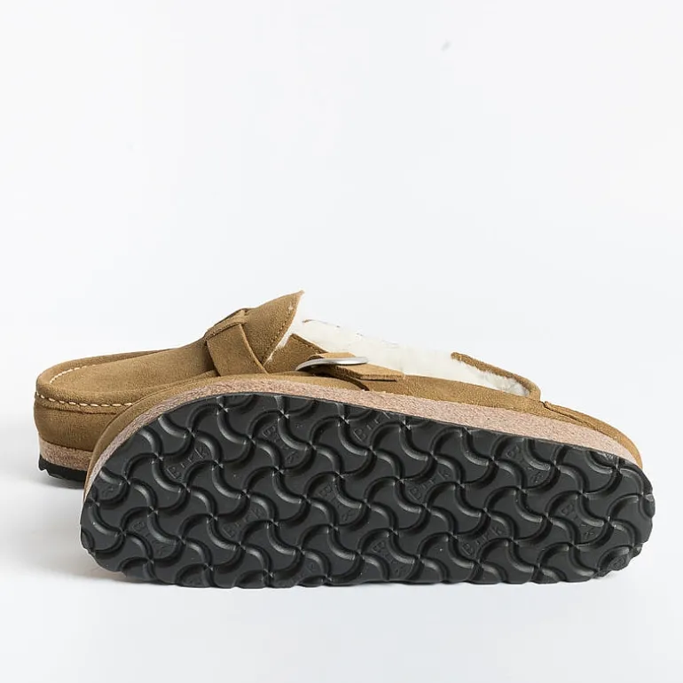 BIRKENSTOCK Sabots And Sleepers* - Sleepers 1018126 - Buckley - Shearling Tea