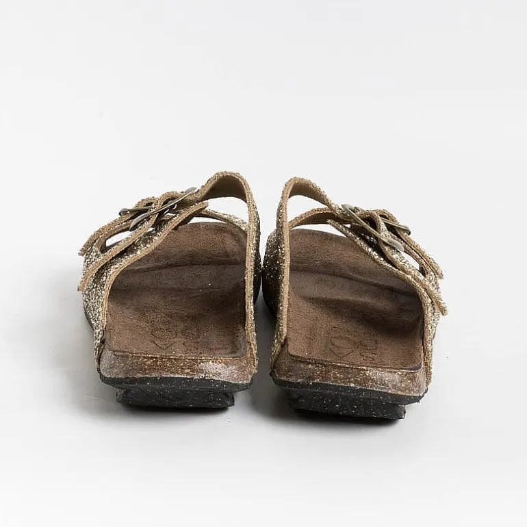 BOSABO Low Sandals* - Flat Sandals - 430 - Gold Glitter