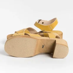 BOSABO Sandals With Heel* - Sandals With Heels - 457 - Ochre