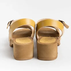 BOSABO Sandals With Heel* - Sandals With Heels - 457 - Ochre