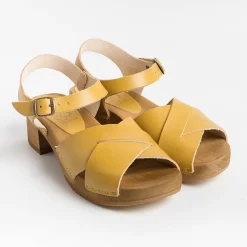 BOSABO Sandals With Heel* - Sandals With Heels - 457 - Ochre