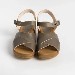 BOSABO Sandals With Heel* - Sandals With Heels - 457 - Khaki
