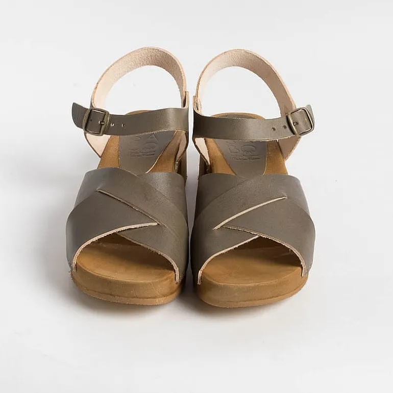 BOSABO Sandals With Heel* - Sandals With Heels - 457 - Khaki