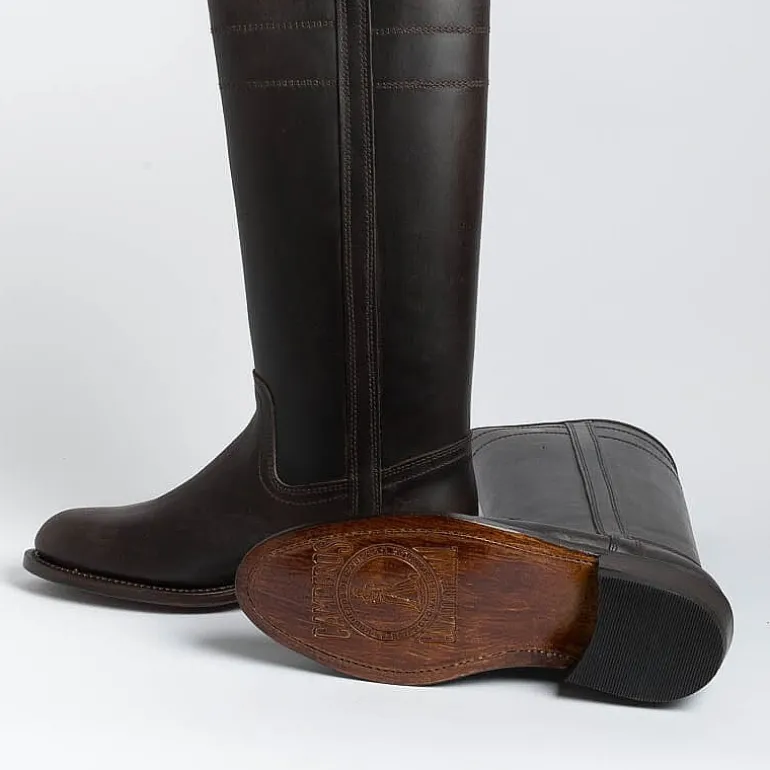 CAMPEROS Boots* - Boots - Texan - 100 Army - Moka