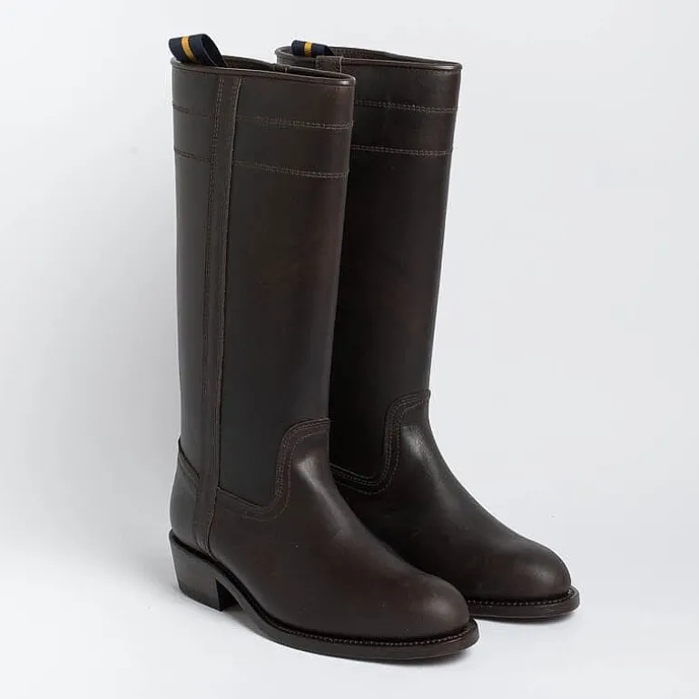 CAMPEROS Boots* - Boots - Texan - 100 Army - Moka