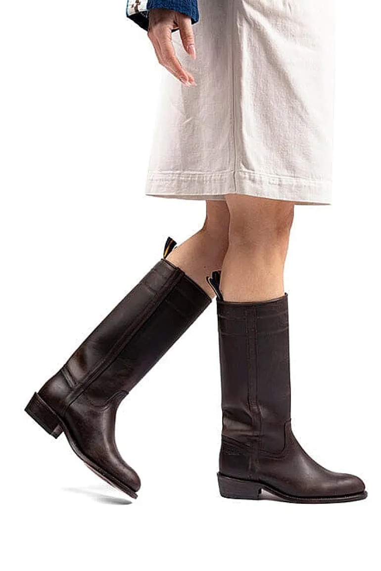 CAMPEROS Texans* - Boots - Texan - 100 Army - Moka
