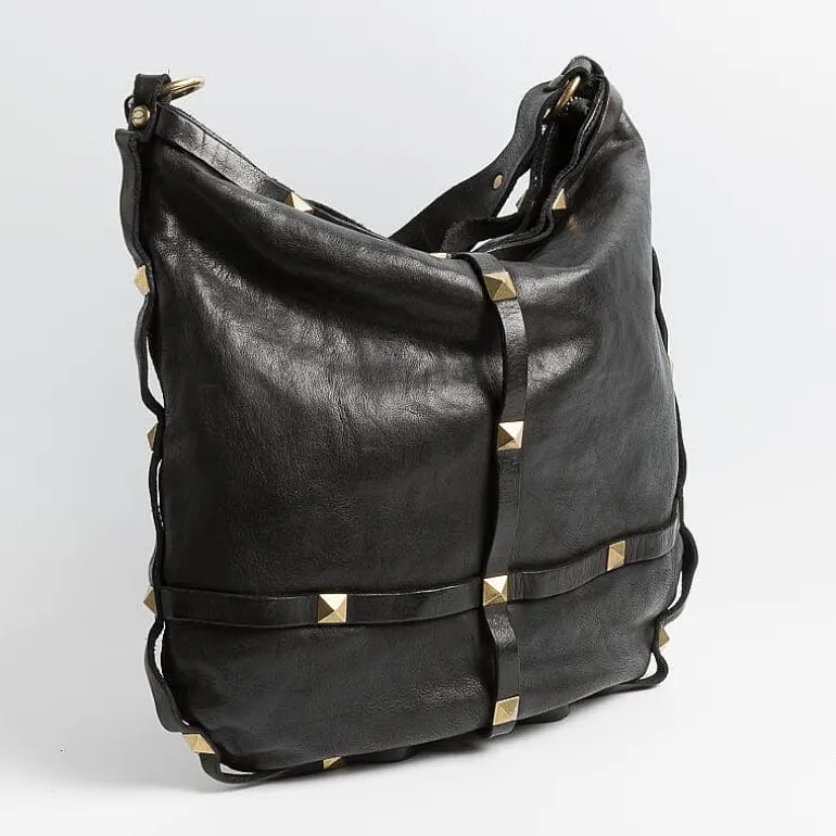 Campomaggi Tote Bags* - Shoulder Bag - 35990 - Black