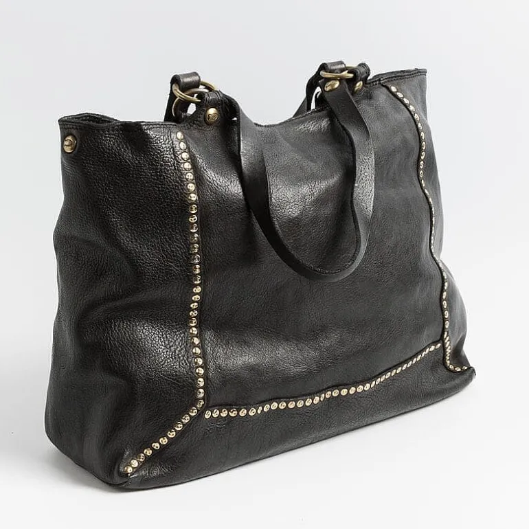 Campomaggi Tote Bags* - Shoulder Bag - 36200 - Black