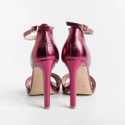 CAPPELLETTO 1948 Sandals With Heel*Cappellettoshop - Sandals With Heels - Lilyan2 - Fuchsia Laminate