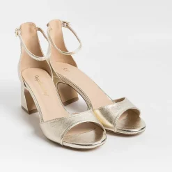 CAPPELLETTO 1948 Sandals With Heel*Cappellettoshop - Sandals With Heels - Aleta 4 - Platinum Laminate
