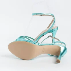 CAPPELLETTO 1948 Sandals With Heel*Cappellettoshop - Sandals With Heels - Venus 14 - Light Blue Laminate
