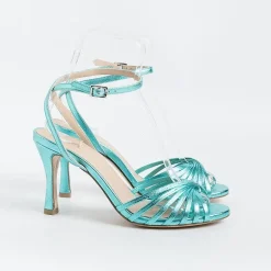CAPPELLETTO 1948 Sandals With Heel*Cappellettoshop - Sandals With Heels - Venus 14 - Light Blue Laminate