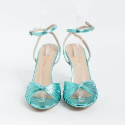 CAPPELLETTO 1948 Sandals With Heel*Cappellettoshop - Sandals With Heels - Venus 14 - Light Blue Laminate