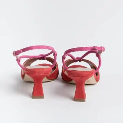 CHEVILLE Sandals With Heel* - Sandals With Heels - Alida - Fuchsia Red