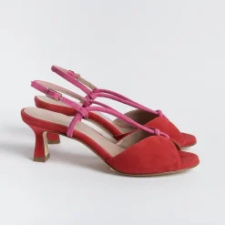 CHEVILLE Sandals With Heel* - Sandals With Heels - Alida - Fuchsia Red