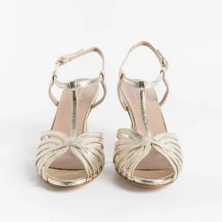 CHEVILLE Sandals With Heel* - Sandals With Heel - Ophelia - Platinum