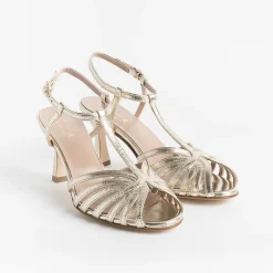 CHEVILLE Sandals With Heel* - Sandals With Heel - Ophelia - Platinum