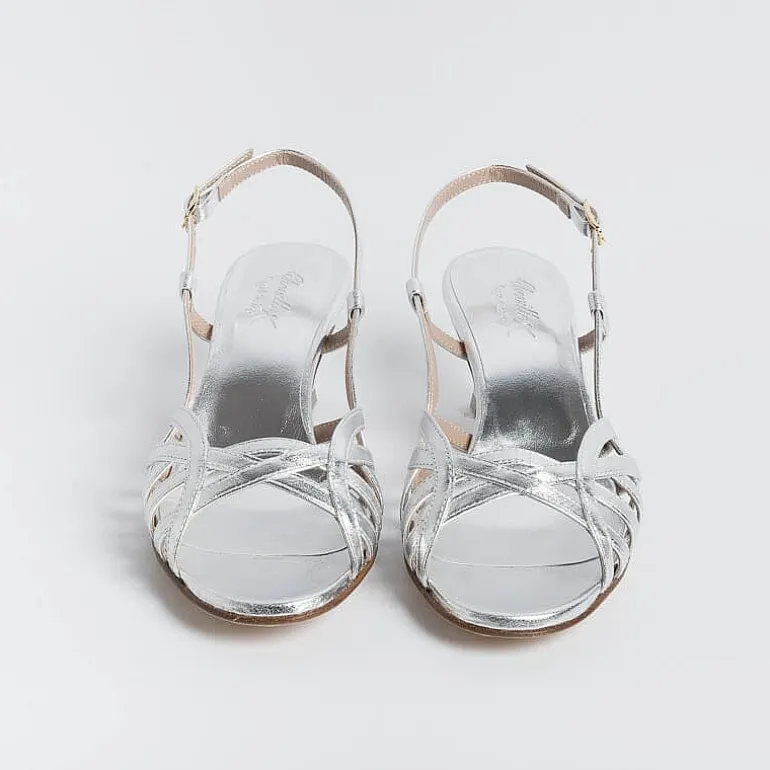 CHEVILLE Sandals With Heel* - Sandals With Heel - Clizia - Silver