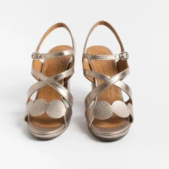 CHIE MIHARA - Collezione Donna Sandals With Heel*Chie Mihara - Sandals With Heels - Arana - Champagne Laminate