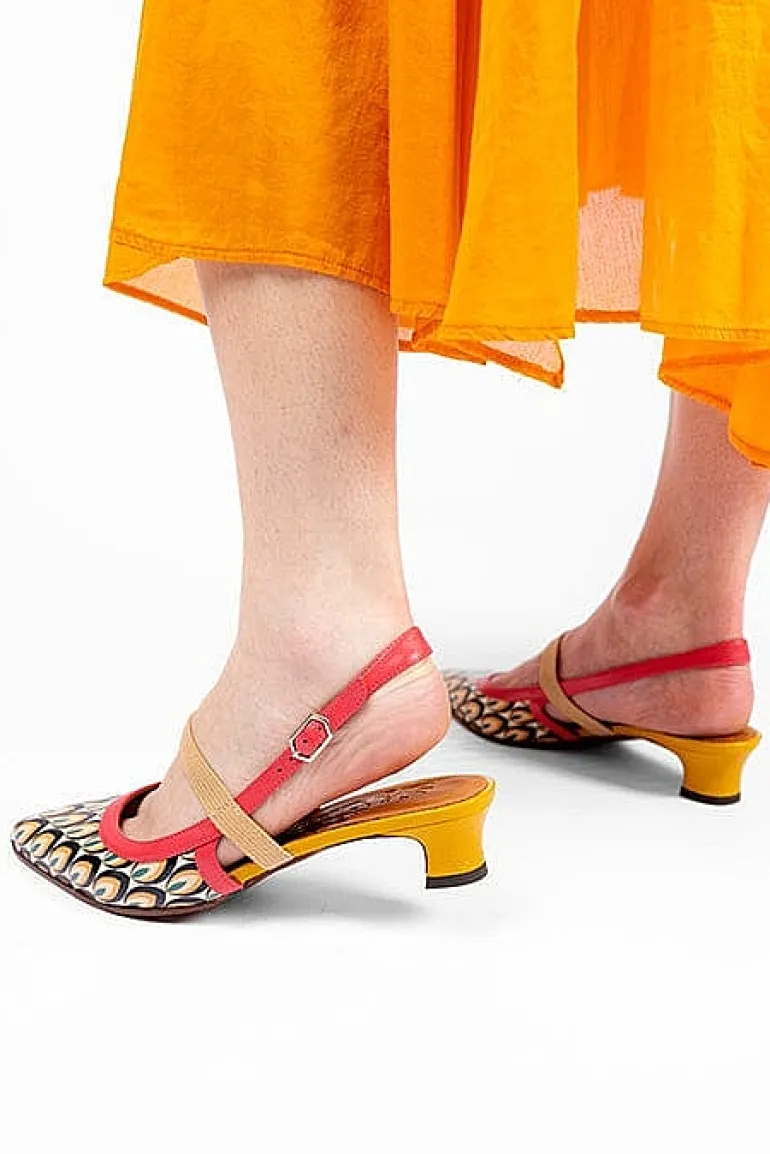 CHIE MIHARA - Collezione Donna Slingbacks*Chie Mihara - Sling Back - Haya - Fuchsia/ Multi