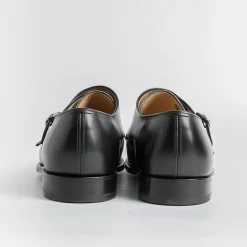 Church's Double Buckle* - Cowes Double Buckle - Black Calfskin