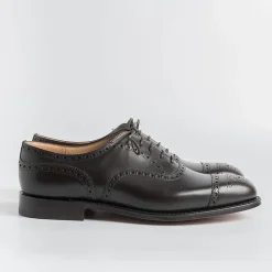 Church's Derby And Oxford Shoes* - Diplomat Derby Brogue - Superior Burnt Calf