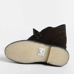 CLARKS - Collezione Uomo Poles*Clarks - Polish - Desert Coal - Brown Suede