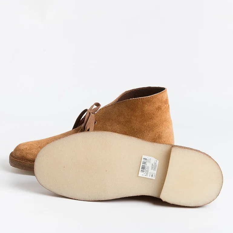 CLARKS - Collezione Uomo Poles*Clarks - Polish - Desert Coal - Ginger Suede