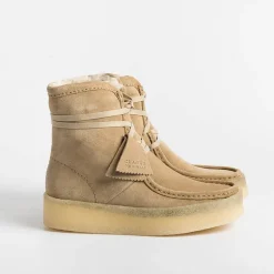 CLARKS - Collezione Donna Ankle Boots*Clarks - Wallabeecup Hi Boot - Beige