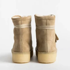 CLARKS - Collezione Donna Ankle Boots*Clarks - Wallabeecup Hi Boot - Beige
