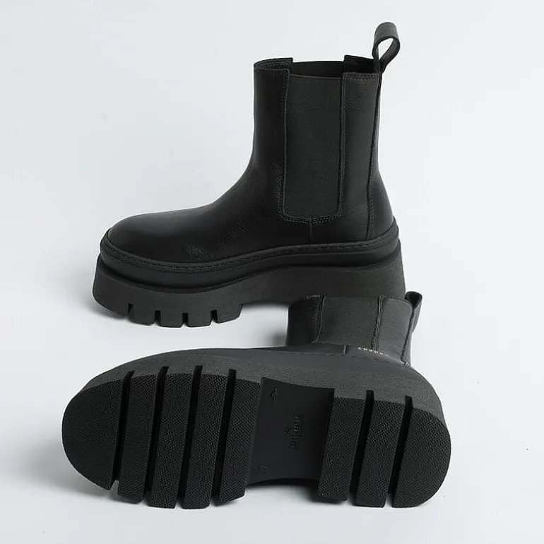 COPENHAGEN Ankle Boots* - Ankle Boot - Cph686 - Black Calf