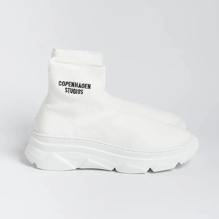 COPENHAGEN Sneakers* - Boot Sneakers - Cph198 - White
