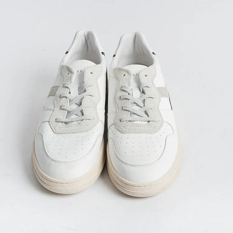 DATE Sneakers* - Sneakers - Court 2.0 - Vintage Calf White Camel