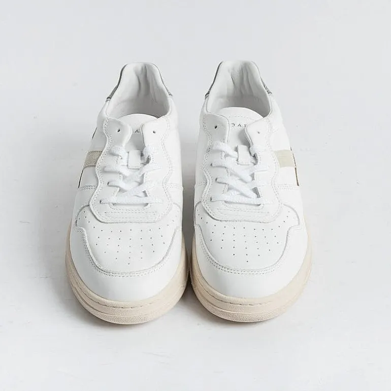 DATE Sneakers* - Sneakers - Court 2.0 - Vintage Calf White Army