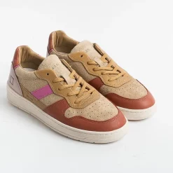 DATE Sneakers* - Sneakers - Court 2.0 Hairy Beige - Beige Orange