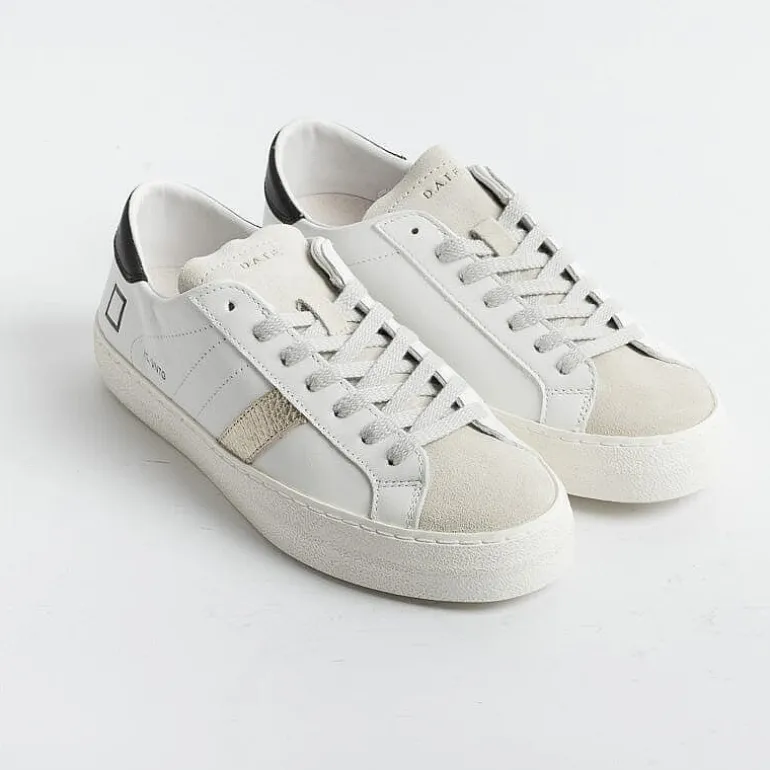 DATE Sneakers* - Sneakers - Hill Low Vintage Calf - Platinum White