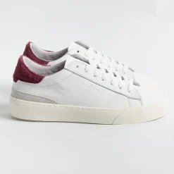 DATE Sneakers* - Sneakers - Sonica Calf White Petal - White Pink Cavallino