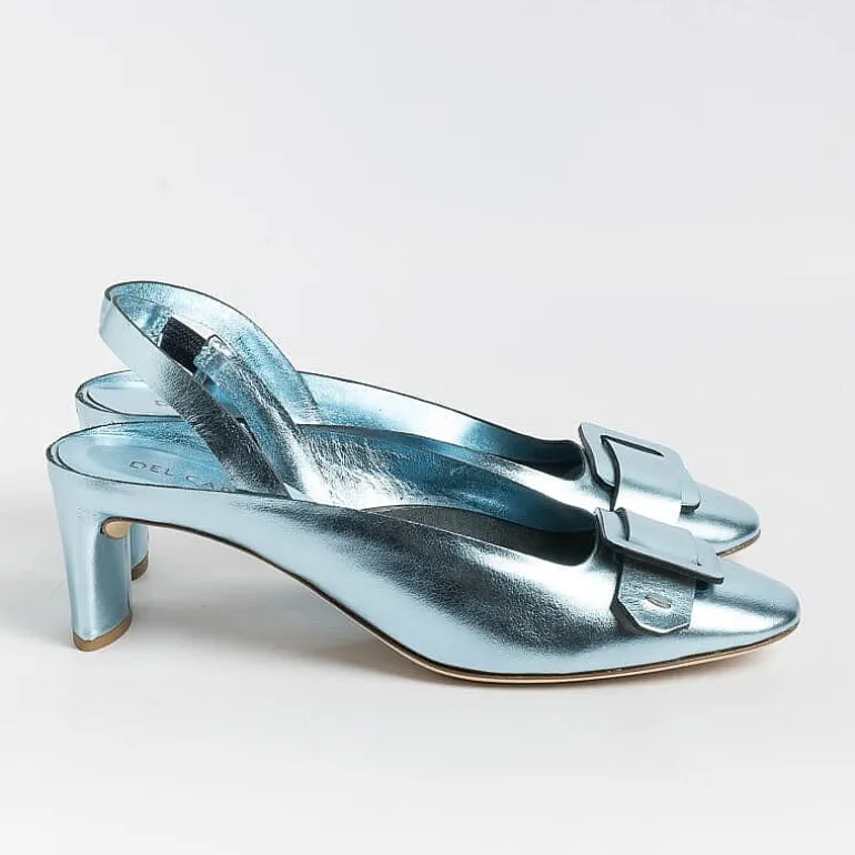 DEL CARLO Slingbacks* - Sling Back - 11303 - Mirror - Sky