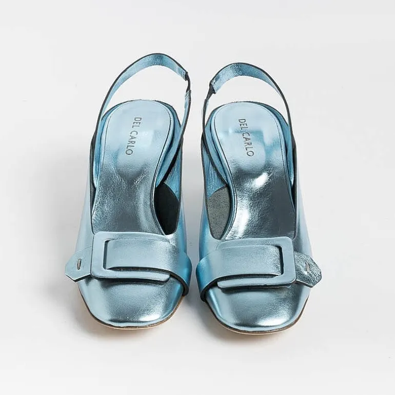 DEL CARLO Slingbacks* - Sling Back - 11303 - Mirror - Sky