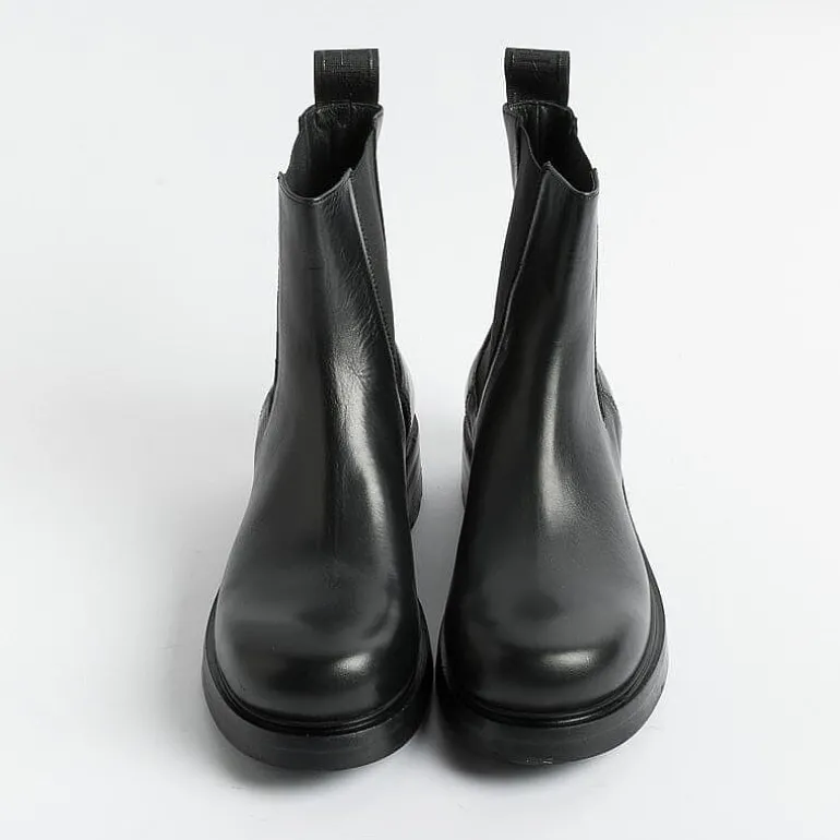 Elena Iachi Ankle Boots* - Ankle Boot - Beatles E3565 - Talc Black