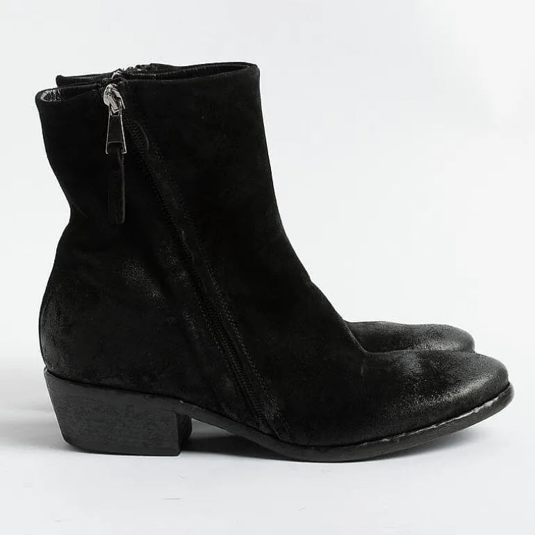 Elena Iachi Ankle Boots* - Texan Boot E3533 - Hombre Black Wash