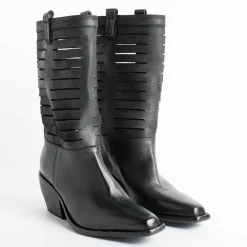 Elena Iachi Texans* - Texan Boots E2882 - Black Boston