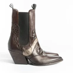 Elena Iachi Boots* - Texan Boots E2479 - Dark