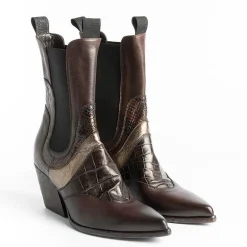 Elena Iachi Boots* - Texan Boots E2479 - Dark