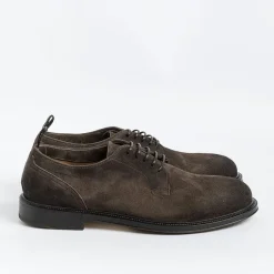 FABI Derby And Oxford Shoes* - Derby -Fu0842 - Vintage Dark Brown Suede