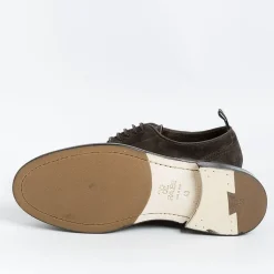 FABI Derby And Oxford Shoes* - Derby -Fu0842 - Vintage Dark Brown Suede