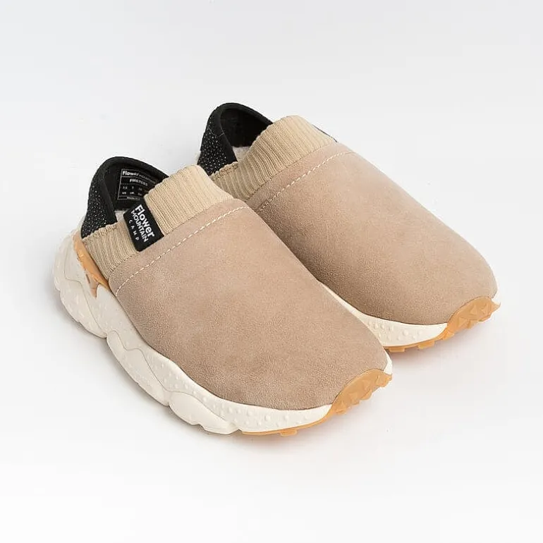 FLOWER MOUNTAIN Sneakers* - Camp Uni Sneakers - Shearling Beige