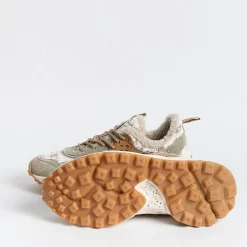 FLOWER MOUNTAIN Sneakers* - Kotetsu 1E05 Sneakers - Beige