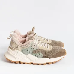FLOWER MOUNTAIN Sneakers* - Kotetsu 1E03 Sneakers - Teddy Beige Pink