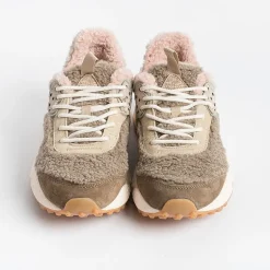 FLOWER MOUNTAIN Sneakers* - Kotetsu 1E03 Sneakers - Teddy Beige Pink